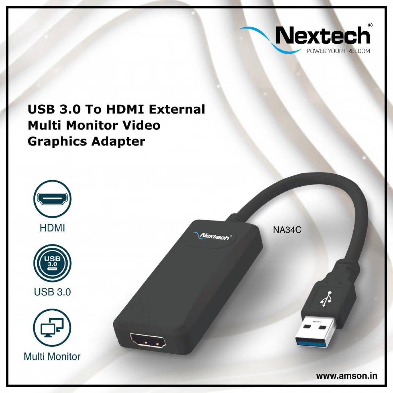 PC/タブレット PC周辺機器 USB 3.0 to HDMI Adapter