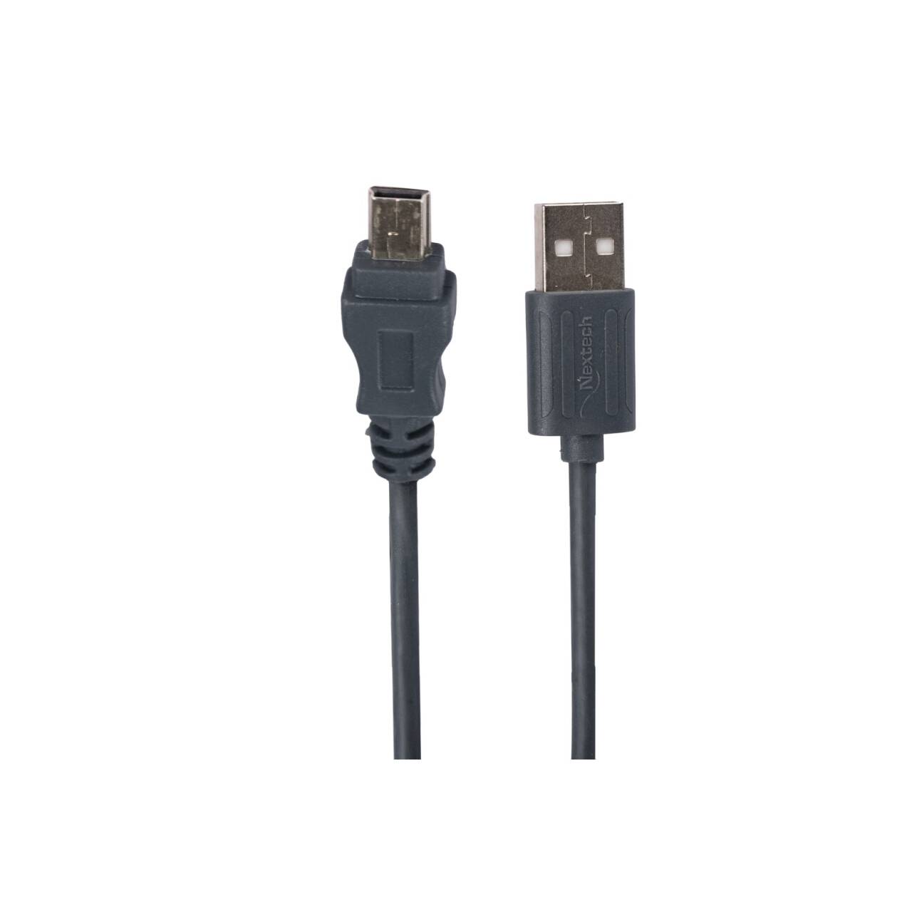 Mini USB 5-Pin Male to Type-A Male Adapter Cable For Data Sync Charger  Power 1M