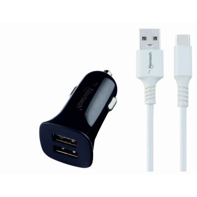 Type - C Dual USB Car Charger